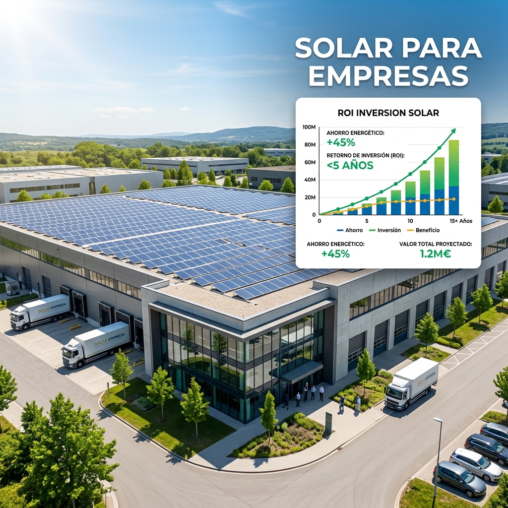 Energia Solar Para Empresas em 2026: ROI, Custos e Como Calcular