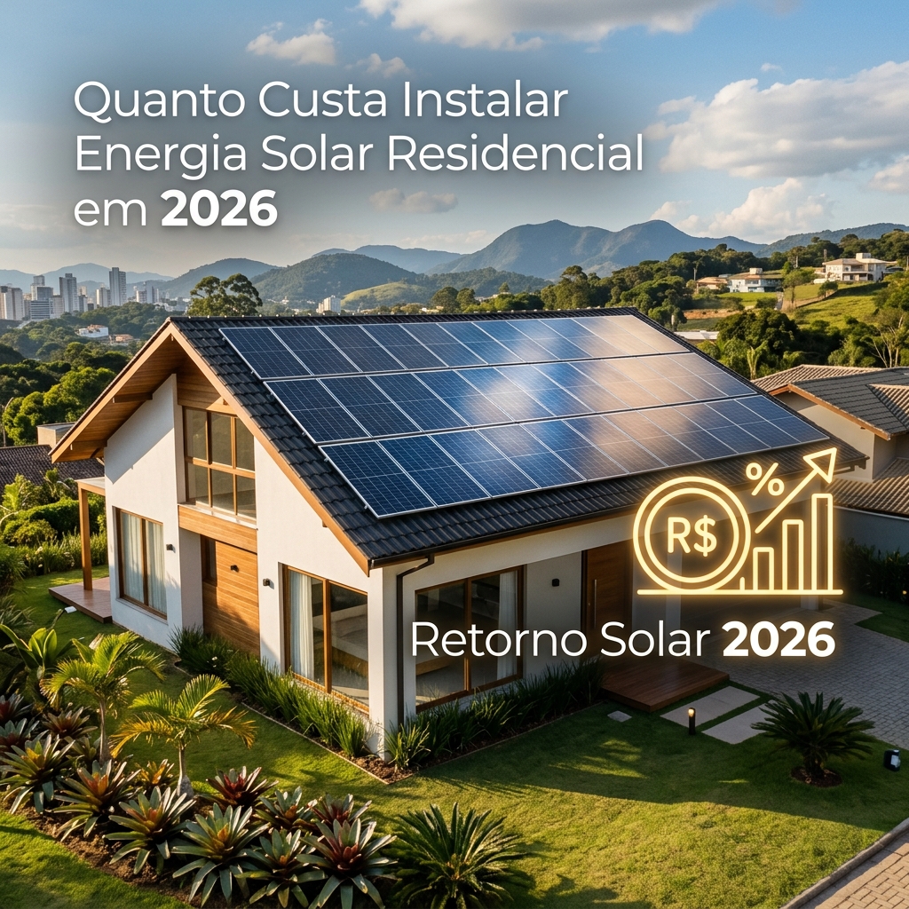Quanto Custa Instalar Energia Solar Residencial em 2026: Guia Completo de Preços